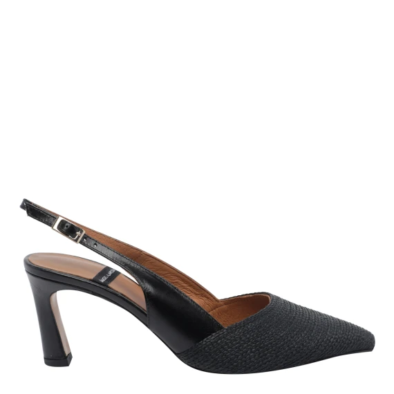 Scarpe con tacco blu