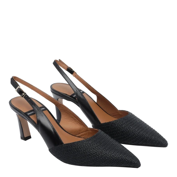 Scarpe con tacco blu