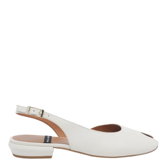 White Matilde Slingback ANGEL ALARCON
