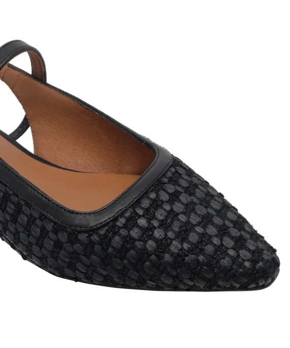 Black Imelda Slingback