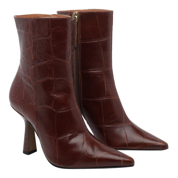 Bootie Croco Print ANGEL ALARCON