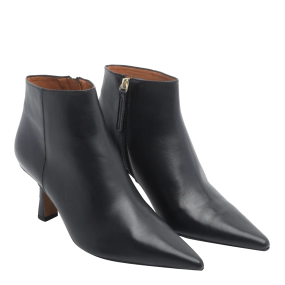 Natalia black suede ankle boots ANGEL ALARCON