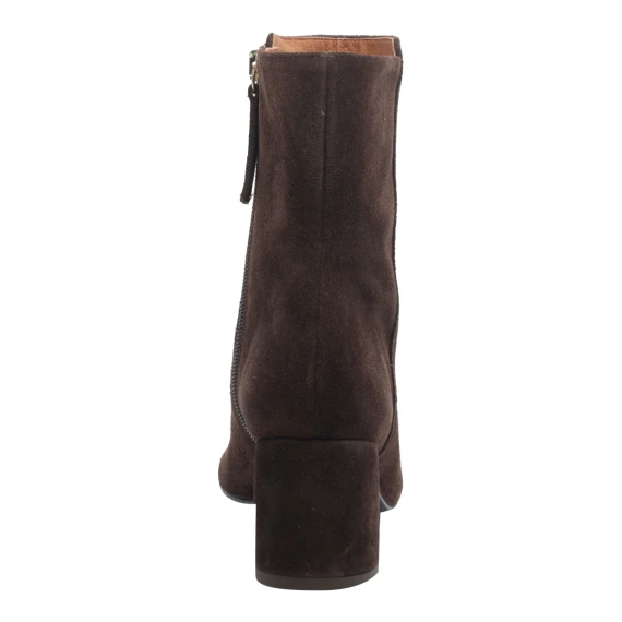 Murielle dark brown suede ankle boots ANGEL ALARCON
