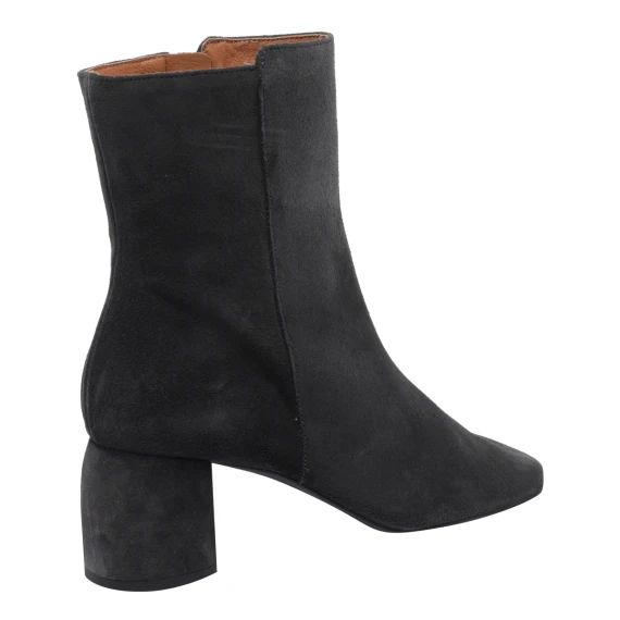 Black suede ankle boots ANGEL ALARCON