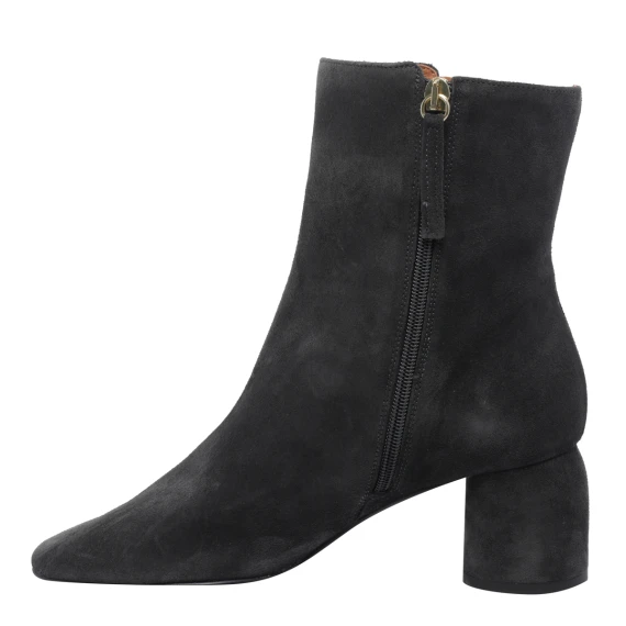 Black suede ankle boots ANGEL ALARCON