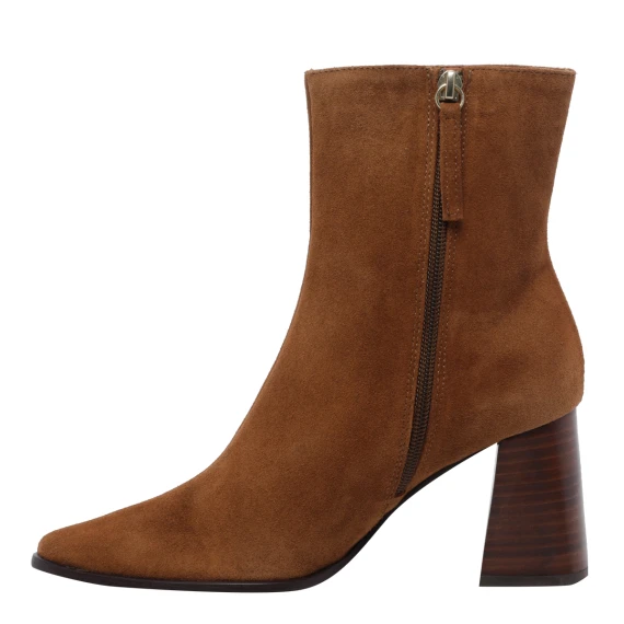 Stivaletti marroni con tacco ANGEL ALARCON