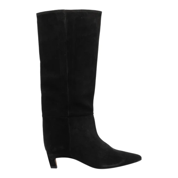 Jovanna Suede Pump Boots ANGEL ALARCON