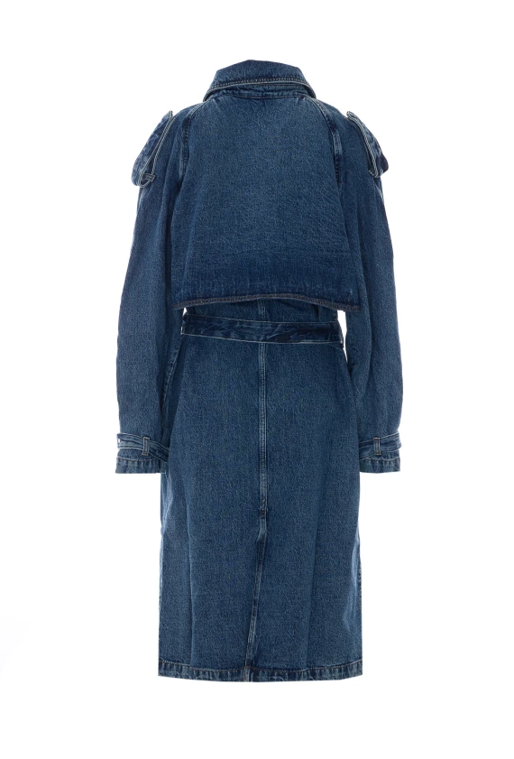 Denim Rickie Trench Coat