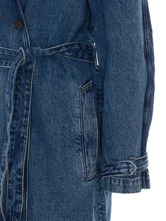 Denim Rickie Trench Coat