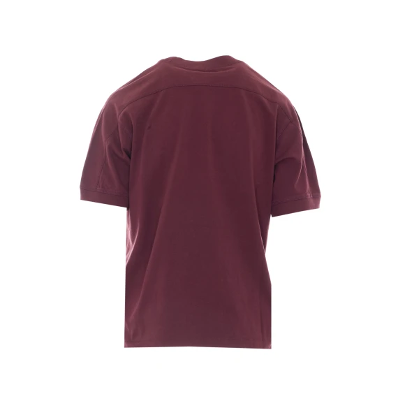 Burgundy graphic T-shirt ANINE BING