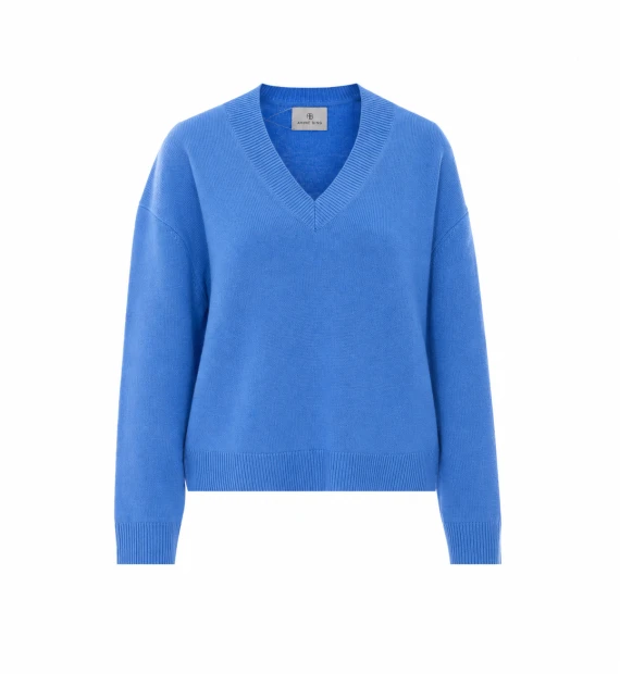 Blue cashmere sweater ANINE BING