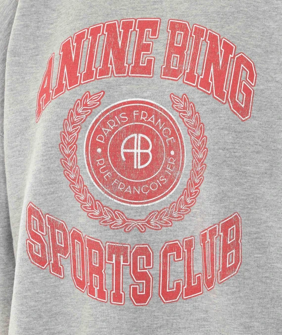 Grey Miles Collegiate Sweatshirt ANINE BING