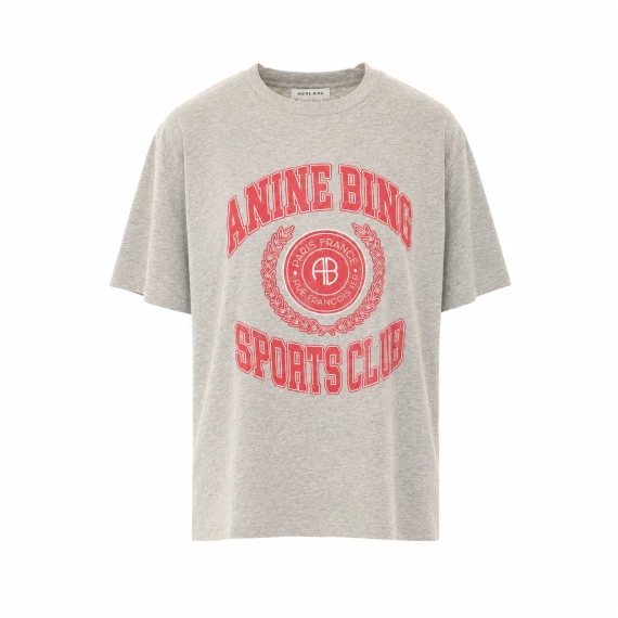 Grey Cade Collegiate T-Shirt ANINE BING