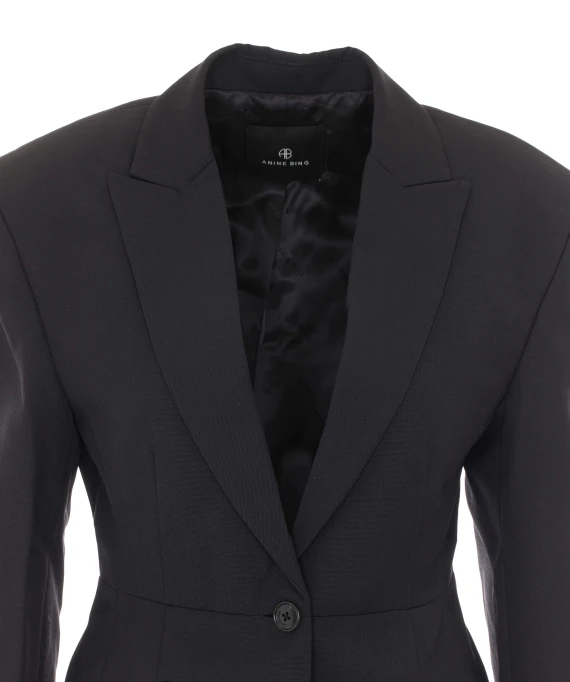 Elga black blazer ANINE BING