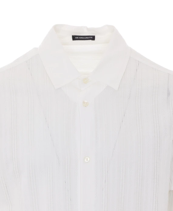 White cotton shirt Ann Demeulemeester