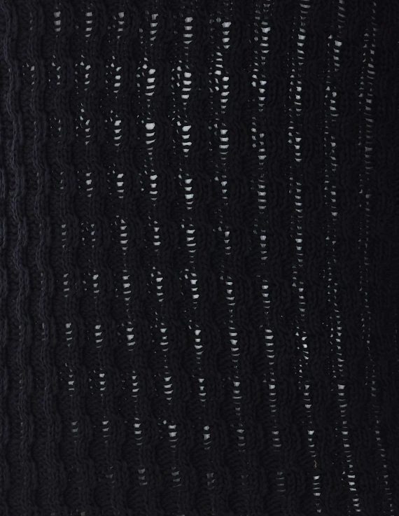 Black Areld Twisted Sweater