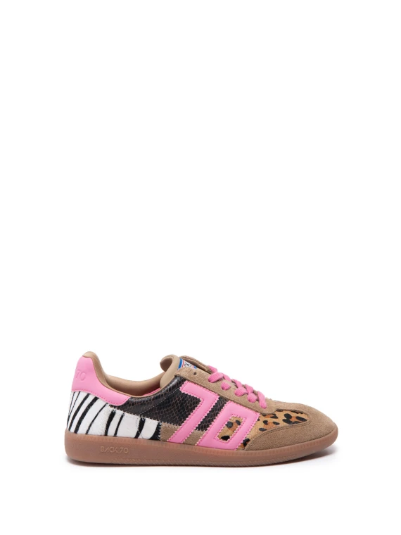 Sneakers LEOPARD ZEBRA FUXIA