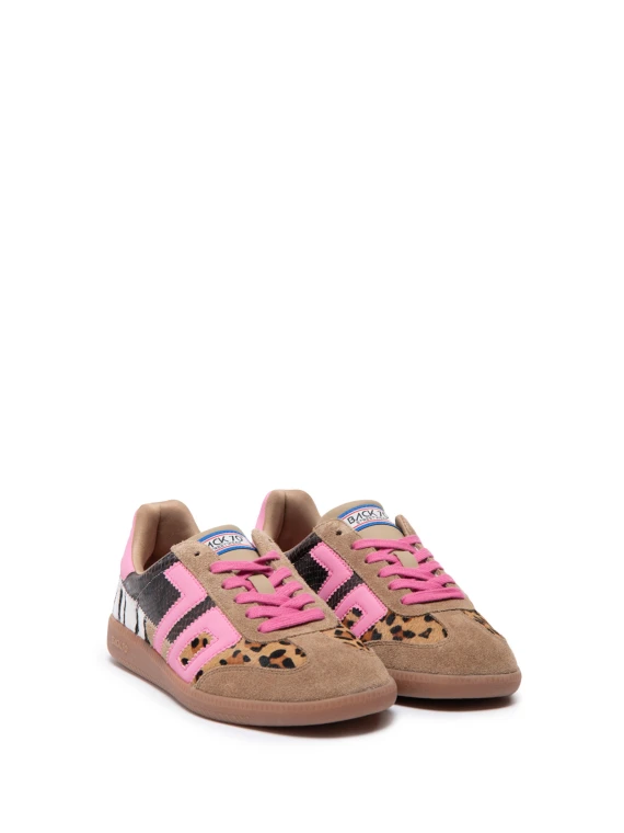 Sneakers LEOPARD ZEBRA FUXIA