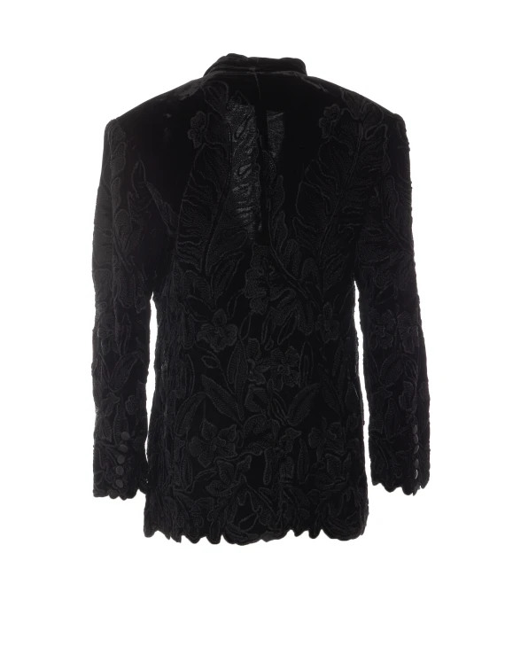 Velvet Embroidered Jacket