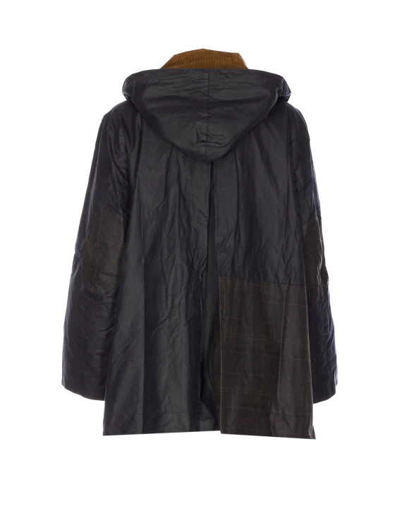 HOODED DUFFLE WAX JACKET