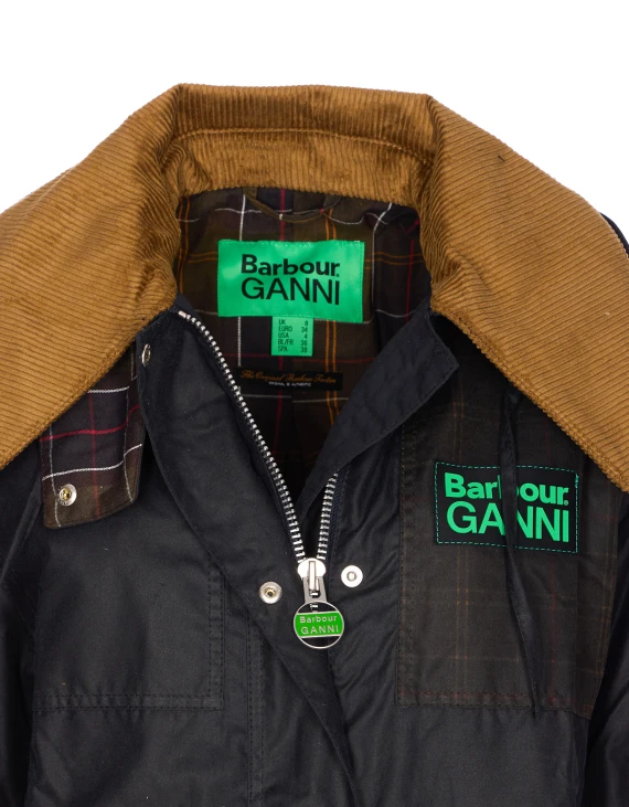 HOODED DUFFLE WAX JACKET