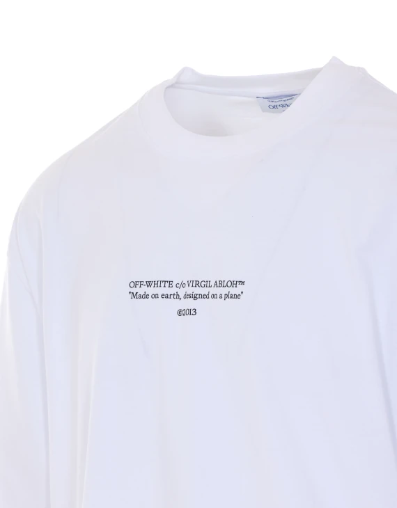 T-shirt Surface bianca Belstaff