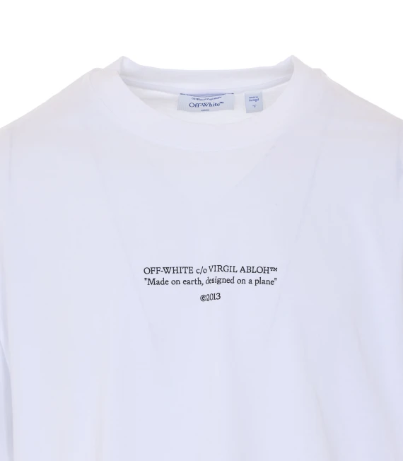 T-shirt Surface bianca Belstaff
