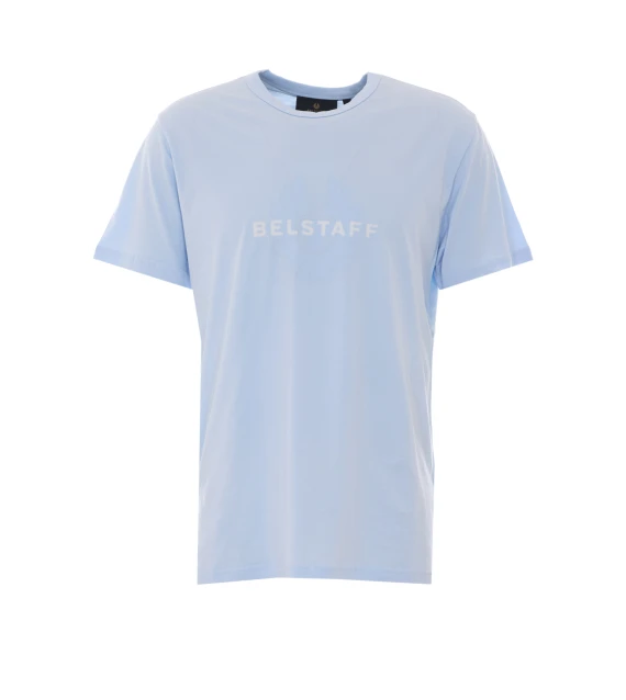 T-shirt Surface azzurra Belstaff