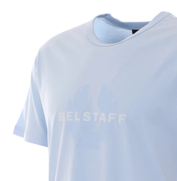 T-shirt Surface azzurra Belstaff