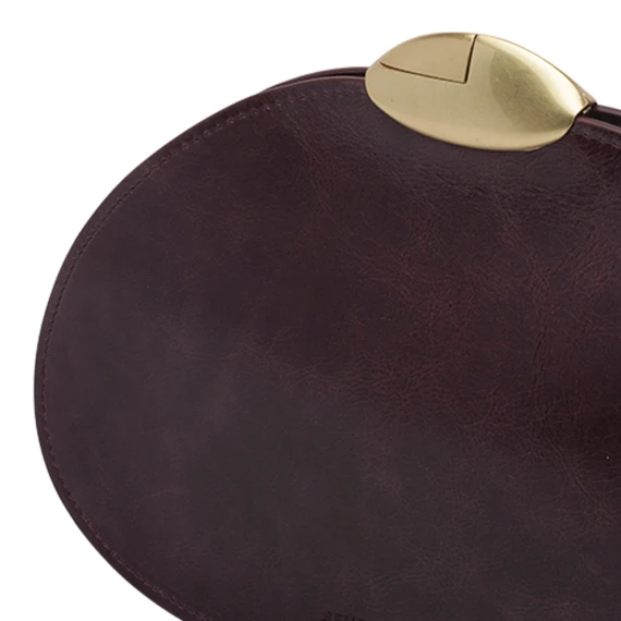 Brown Belle de Jour Clutch Benedetta Bruzziches