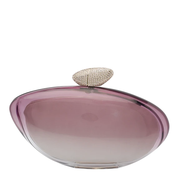 Armonia purple acrylic handbag Benedetta Bruzziches