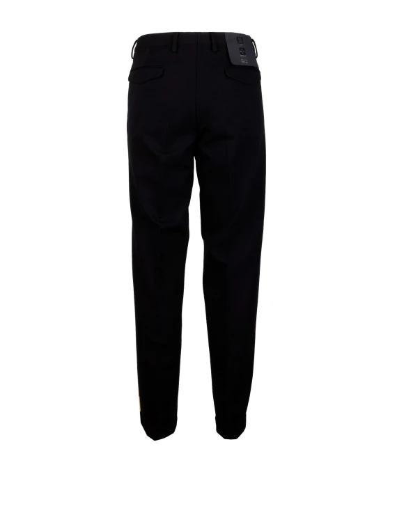 Black straight-leg trousers BRIGLIA 1949