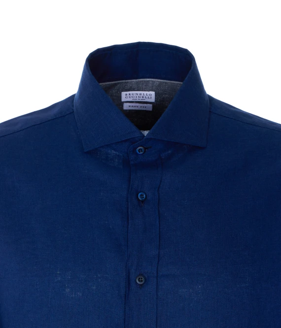 Brunello Cucinelli Camicie Blue