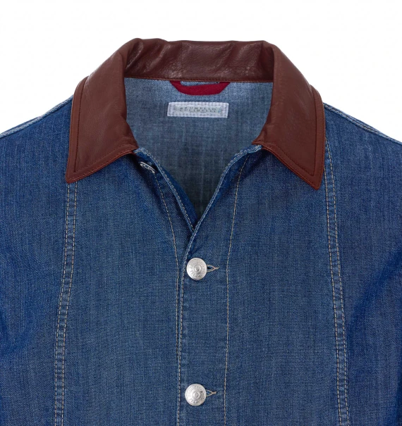 Brunello Cucinelli Giacconi Blue