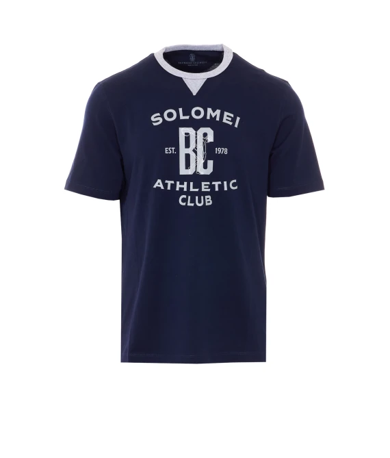 Brunello Cucinelli T-shirt e Polo Blue