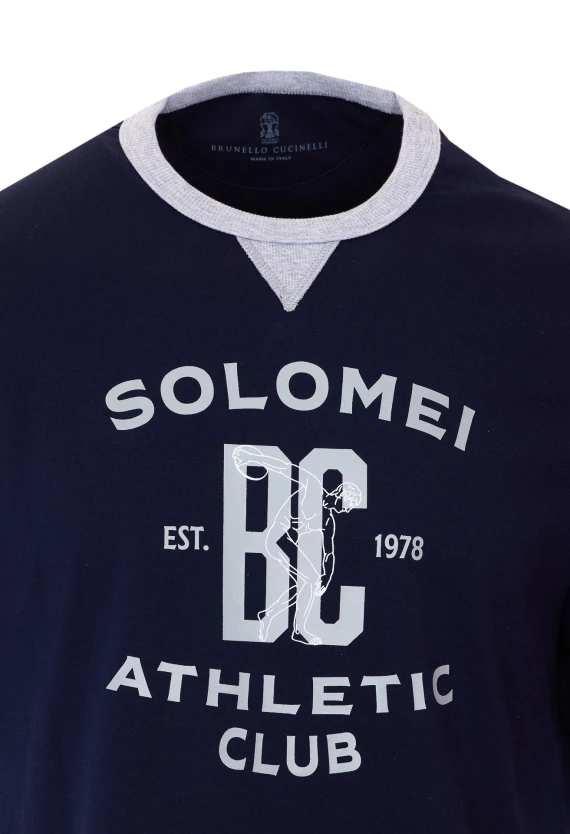 Brunello Cucinelli T-shirt e Polo Blue