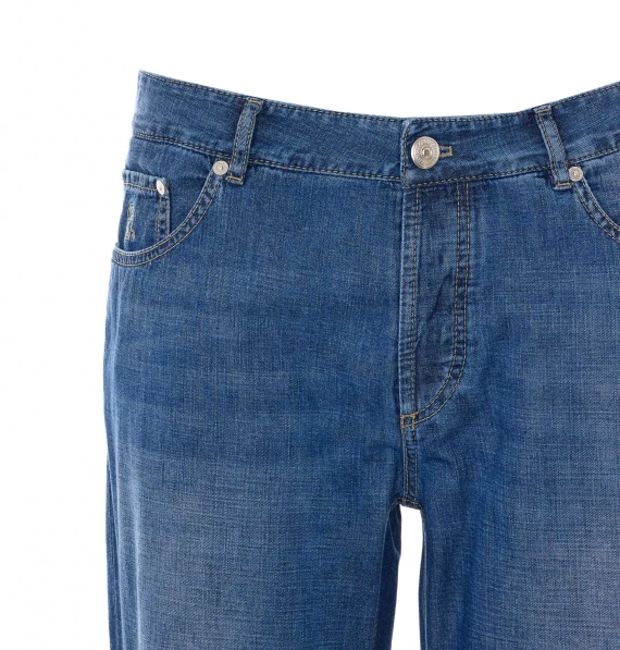 Brunello Cucinelli Pantaloni Blue