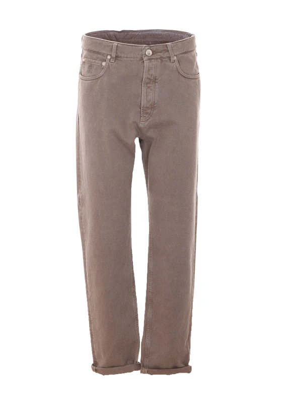Brunello Cucinelli Pantaloni Marrone