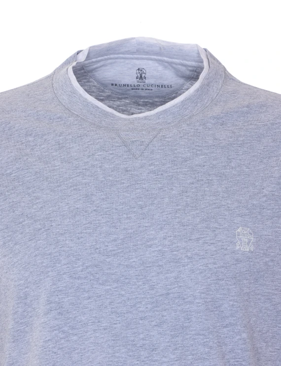 Brunello Cucinelli T-shirt e Polo Grigio