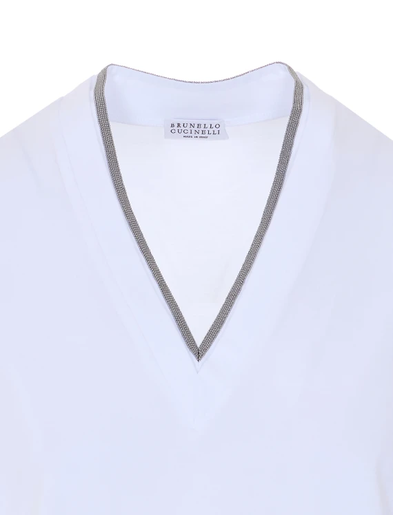 Brunello Cucinelli Maglie Bianco