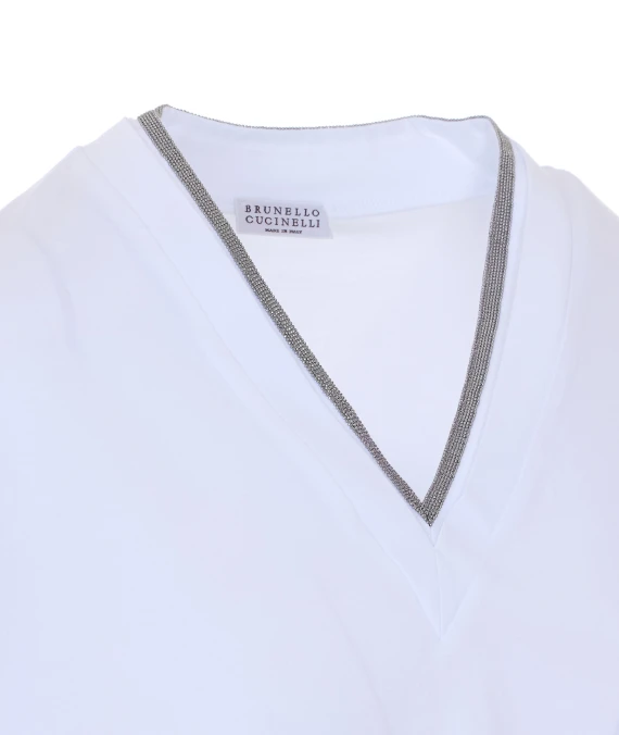 Brunello Cucinelli Maglie Bianco