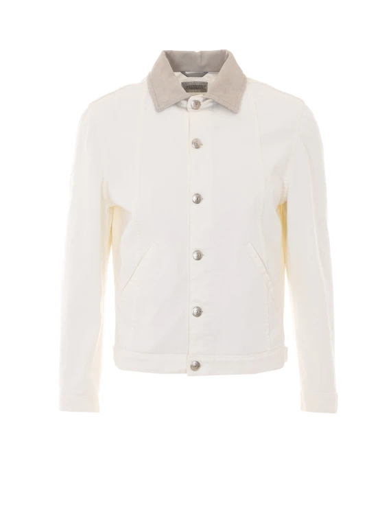 Brunello Cucinelli Giacconi Bianco