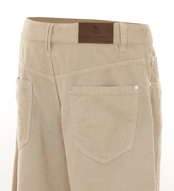 Pantaloni Beige