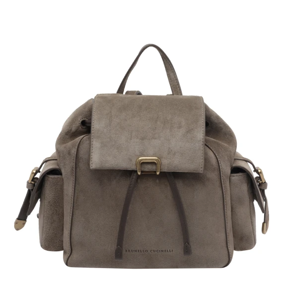 Suede Backpack