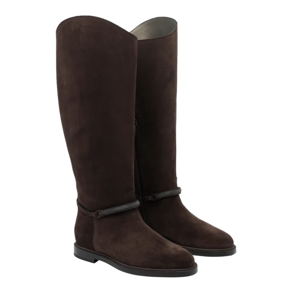 Suede Boots