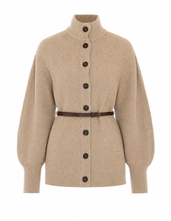 Knitted Belted Caridgan BRUNELLO CUCINELLI