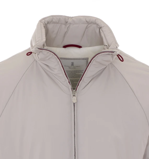 Ice Light Down Jacket with Frontal BRUNELLO CUCINELLI
