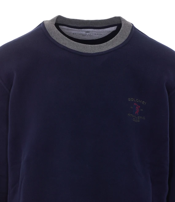 Maglia blu BRUNELLO CUCINELLI