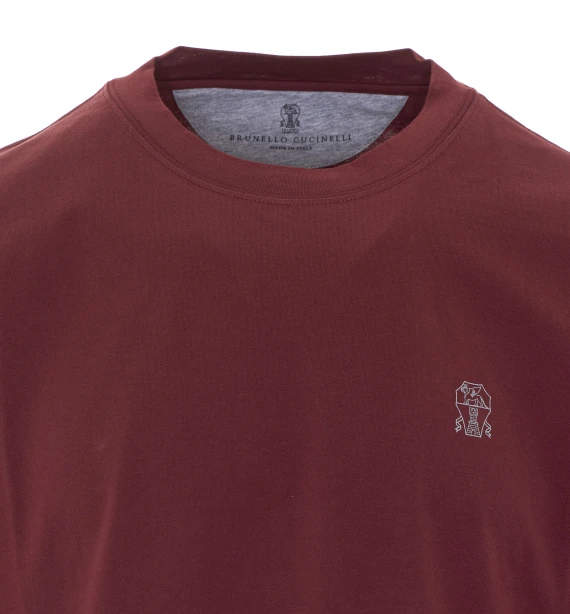 Lava/Grigiot-Shirt BRUNELLO CUCINELLI