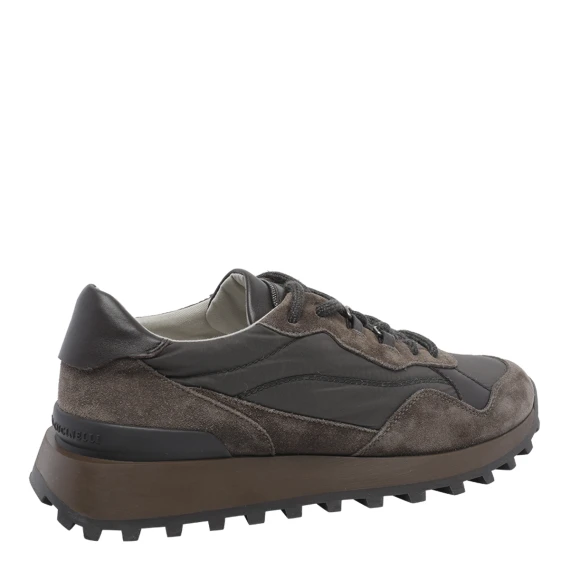 Dark brown low-top sneakers BRUNELLO CUCINELLI